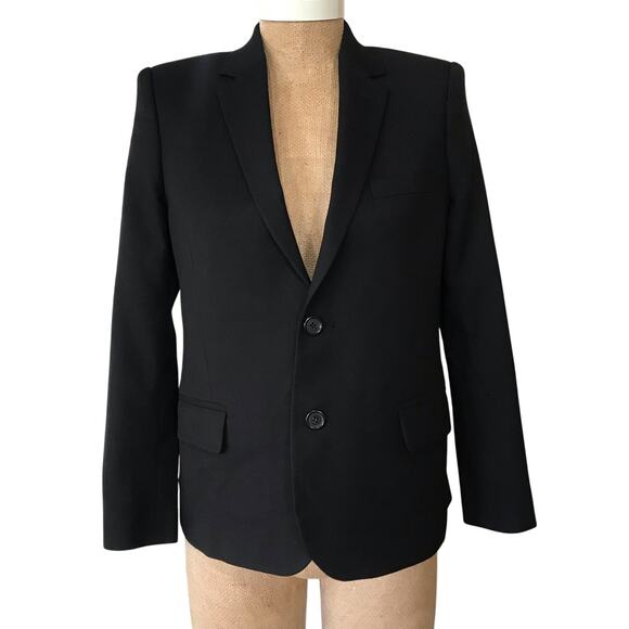 Saint Laurent Black Blazer Tailored Suit Jacket - Picture 3 of 15